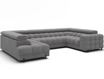 Fectory 6-sits Bubblig Hörnbäddsoffa med Schäslong och förvaring Vänster - Royal 03 - Möbler - Soffa - Bäddsoffa - Hörnbäddsoffa