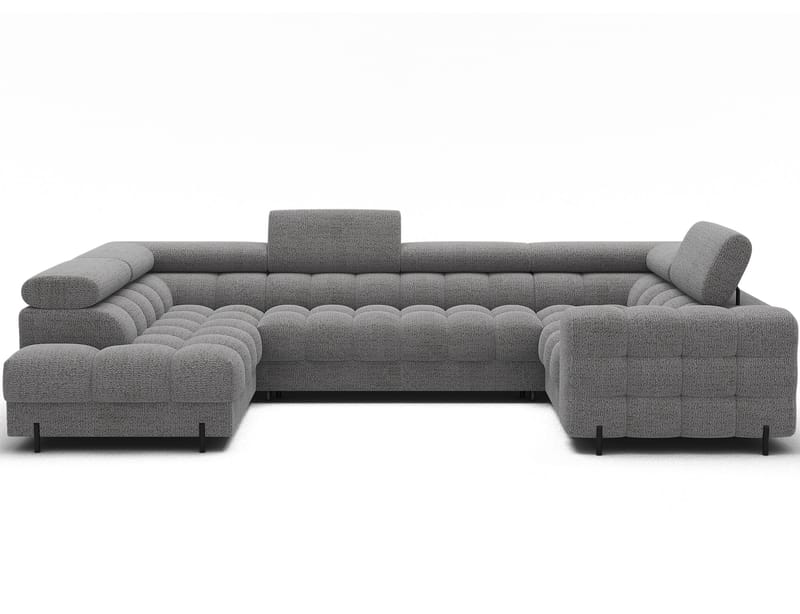 Fectory 6-sits Bubblig Hörnbäddsoffa med Schäslong och förvaring Vänster - Royal 03 - Möbler - Soffa - Bäddsoffa - Hörnbäddsoffa