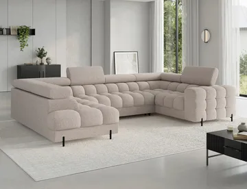 Fectory 6-sits Bubblig Hörnbäddsoffa med Schäslong och förvaring Vänster - Royal 18 - Möbler - Soffa - Bäddsoffa - Hörnbäddsoffa