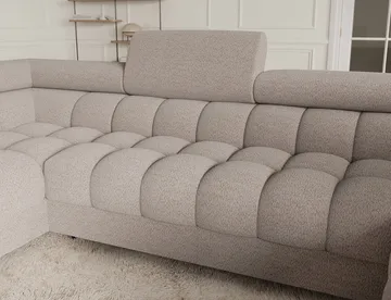 Fectory 6-sits Bubblig Hörnbäddsoffa med Schäslong och förvaring Vänster - Royal 18 - Möbler - Soffa - Bäddsoffa - Hörnbäddsoffa
