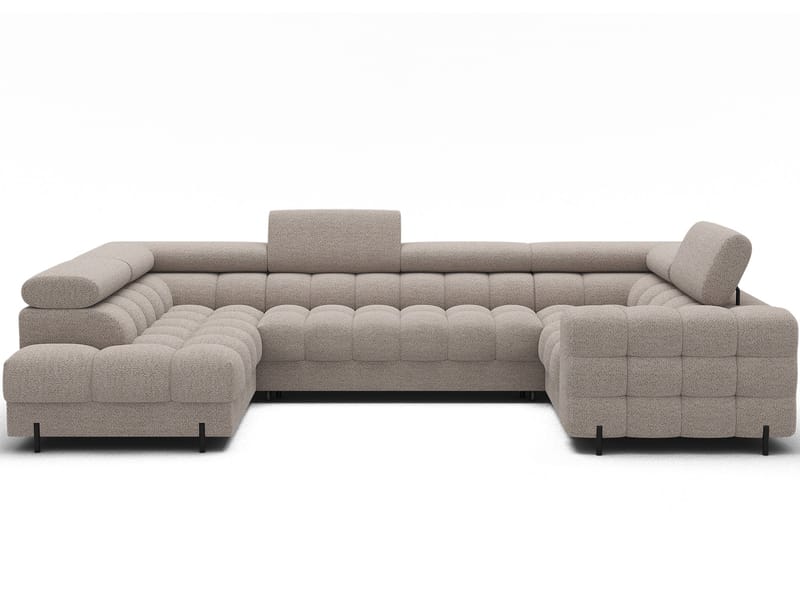 Fectory 6-sits Bubblig Hörnbäddsoffa med Schäslong och förvaring Vänster - Royal 18 - Möbler - Soffa - Bäddsoffa - Hörnbäddsoffa