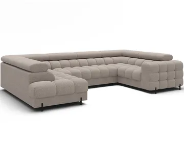 Fectory 6-sits Bubblig Hörnbäddsoffa med Schäslong och förvaring Vänster - Royal 18 - Möbler - Soffa - Bäddsoffa - Hörnbäddsoffa