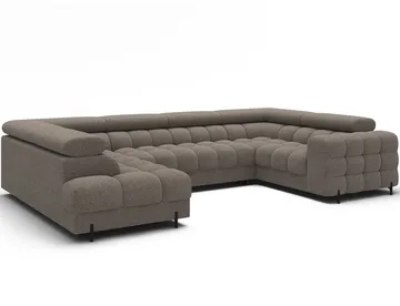 Fectory 6-sits Bubblig Hörnbäddsoffa med Schäslong och förvaring Vänster - Royal 20 - Möbler - Soffa - Bäddsoffa - Hörnbäddsoffa