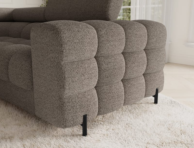 Fectory 6-sits Bubblig Hörnbäddsoffa med Schäslong och förvaring Vänster - Royal 20 - Möbler - Soffa - Bäddsoffa - Hörnbäddsoffa