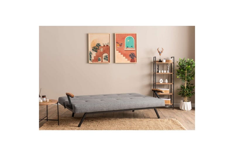 Fennor Bäddsoffa 2-sits - Ljusgrå - Möbler - Soffa - Bäddsoffa - 3 sits bäddsoffa