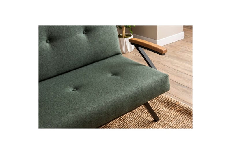 Fennor Bäddsoffa 3-sits - Grön - Möbler - Soffa - Bäddsoffa - 3 sits bäddsoffa