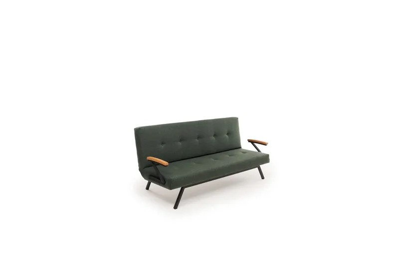 Fennor Bäddsoffa 3-sits - Grön - Möbler - Soffa - Bäddsoffa - 3 sits bäddsoffa