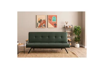 Fennor Bäddsoffa 3-sits - Grön - Möbler - Soffa - Bäddsoffa - 3 sits bäddsoffa