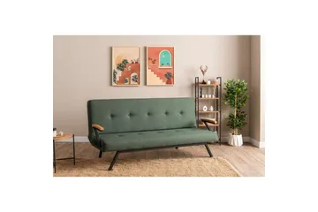 Fennor Bäddsoffa 3-sits - Grön - Möbler - Soffa - Bäddsoffa - 3 sits bäddsoffa