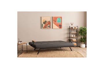 Fennor Bäddsoffa 3-sits - Mörkgrå - Möbler - Soffa - Bäddsoffa - 3 sits bäddsoffa