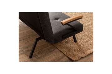 Fennor Bäddsoffa 3-sits - Mörkgrå - Möbler - Soffa - Bäddsoffa - 3 sits bäddsoffa