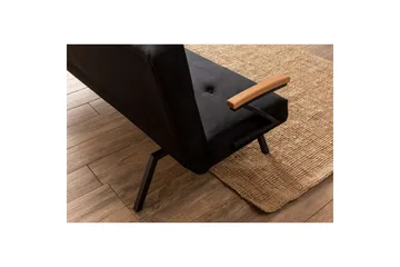 Fennor Bäddsoffa 3-sits - Svart - Möbler - Soffa - Bäddsoffa - 3 sits bäddsoffa