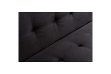 Fennor Bäddsoffa 3-sits - Svart - Möbler - Soffa - Bäddsoffa - 3 sits bäddsoffa