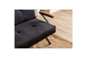 Fennor Bäddsoffa 3-sits - Svart - Möbler - Soffa - Bäddsoffa - 3 sits bäddsoffa