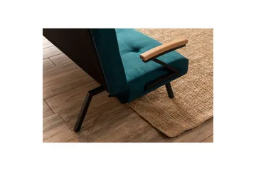 Fennor Bäddsoffa 3-sits - Petrol Grön - Möbler - Soffa - Bäddsoffa - 3 sits bäddsoffa