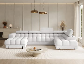Feraria 6-sits Bubblig Bäddsoffa med Divan och Schäslong förvaring Höger - Royal 01 - Möbler - Soffa - Bäddsoffa - Hörnbäddsoffa