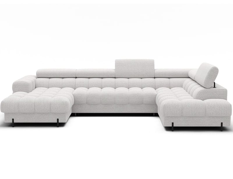Feraria 6-sits Bubblig Bäddsoffa med Divan och Schäslong förvaring Höger - Royal 01 - Möbler - Soffa - Bäddsoffa - Hörnbäddsoffa