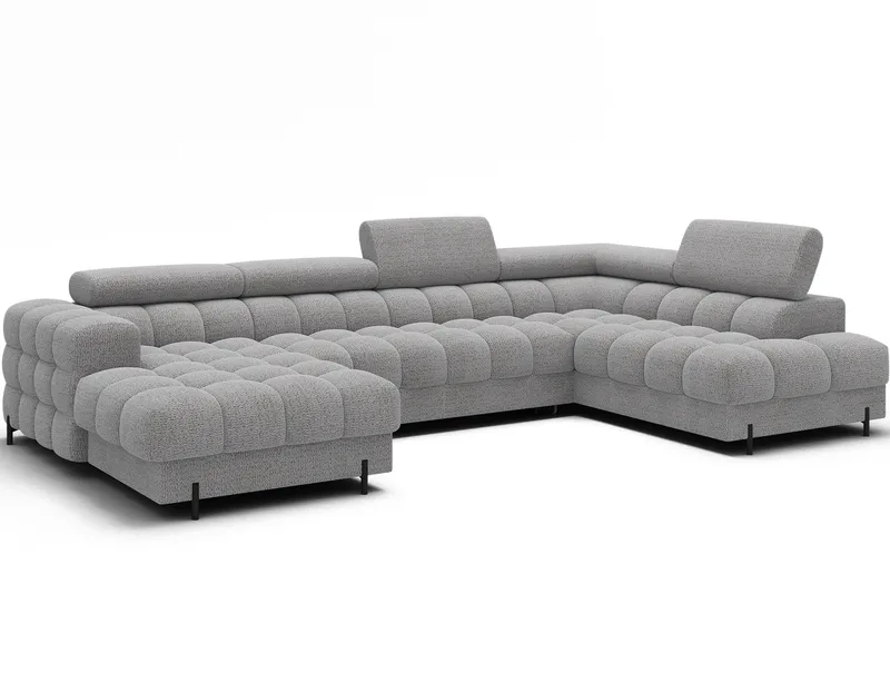 Feraria 6-sits Bubblig Bäddsoffa med Divan och Schäslong förvaring Höger - Royal 03 - Möbler - Soffa - Bäddsoffa - Hörnbäddsoffa