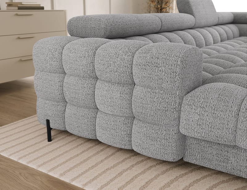 Feraria 6-sits Bubblig Bäddsoffa med Divan och Schäslong förvaring Höger - Royal 03 - Möbler - Soffa - Bäddsoffa - Hörnbäddsoffa