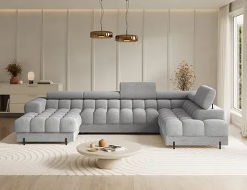 Feraria 6-sits Bubblig Bäddsoffa med Divan och Schäslong förvaring Höger - Royal 03 - Möbler - Soffa - Bäddsoffa - Hörnbäddsoffa