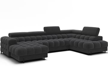 Feraria 6-sits Bubblig Bäddsoffa med Divan och Schäslong förvaring Höger - Royal 05 - Möbler - Soffa - Bäddsoffa - Hörnbäddsoffa