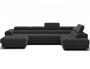 Feraria 6-sits Bubblig Bäddsoffa med Divan och Schäslong förvaring Höger - Royal 05 - Möbler - Soffa - Bäddsoffa - Hörnbäddsoffa