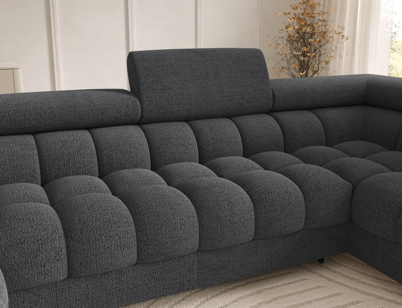 Feraria 6-sits Bubblig Bäddsoffa med Divan och Schäslong förvaring Höger - Royal 05 - Möbler - Soffa - Bäddsoffa - Hörnbäddsoffa