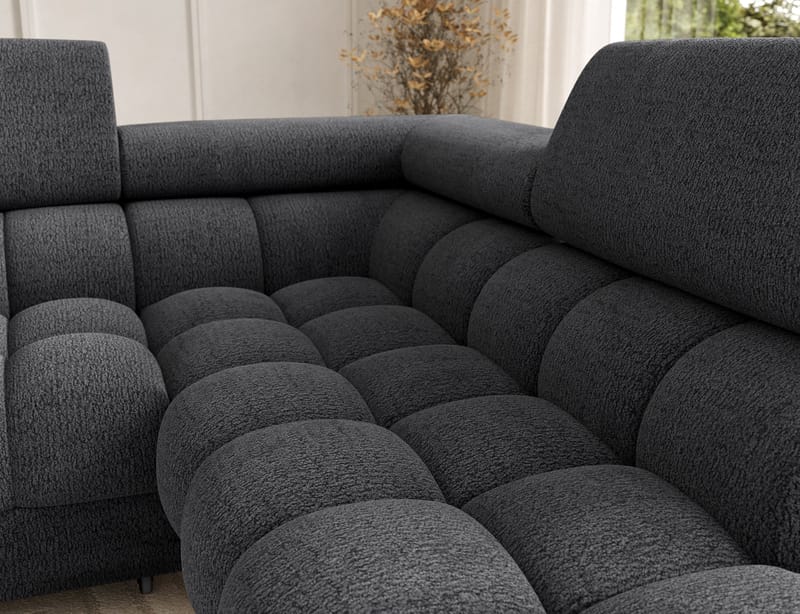 Feraria 6-sits Bubblig Bäddsoffa med Divan och Schäslong förvaring Höger - Royal 05 - Möbler - Soffa - Bäddsoffa - Hörnbäddsoffa