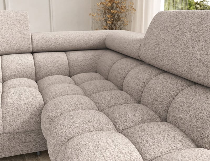 Feraria 6-sits Bubblig Bäddsoffa med Divan och Schäslong förvaring Höger - Royal 18 - Möbler - Soffa - Bäddsoffa - Hörnbäddsoffa
