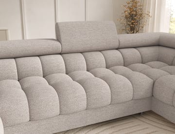 Feraria 6-sits Bubblig Bäddsoffa med Divan och Schäslong förvaring Höger - Royal 18 - Möbler - Soffa - Bäddsoffa - Hörnbäddsoffa
