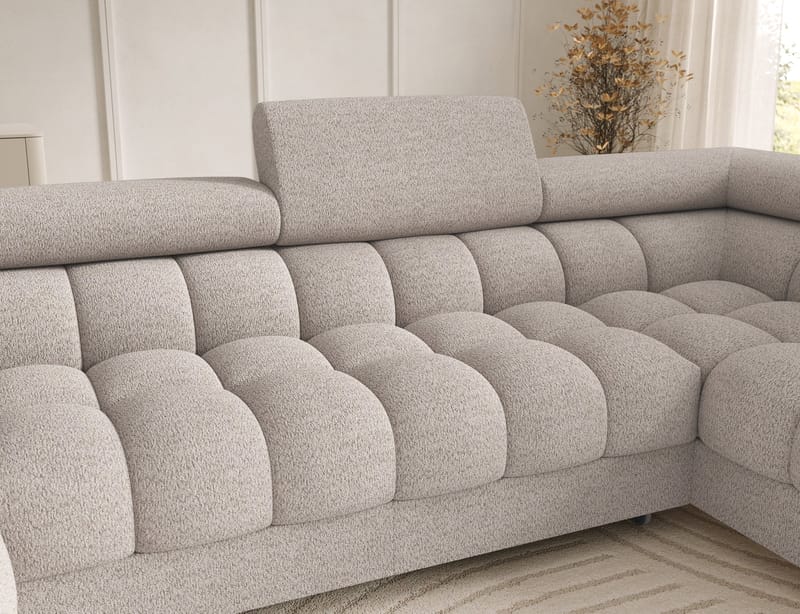 Feraria 6-sits Bubblig Bäddsoffa med Divan och Schäslong förvaring Höger - Royal 18 - Möbler - Soffa - Bäddsoffa - Hörnbäddsoffa