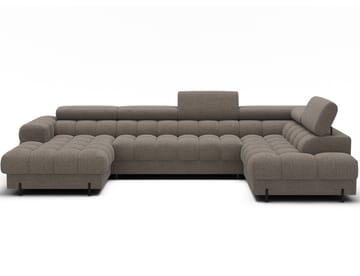 Feraria 6-sits Bubblig Bäddsoffa med Divan och Schäslong förvaring Höger - Royal 20 - Möbler - Soffa - Bäddsoffa - Hörnbäddsoffa