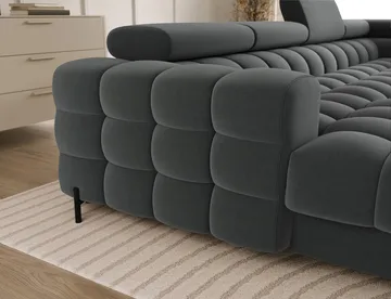 Feraria 6-sits Bubblig Bäddsoffa med Divan och Schäslong förvaring Höger - Sola 06 - Möbler - Soffa - Bäddsoffa - Hörnbäddsoffa