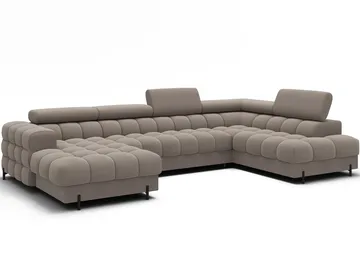 Feraria 6-sits Bubblig Bäddsoffa med Divan och Schäslong förvaring Höger - Sola 18 - Möbler - Soffa - Bäddsoffa - Hörnbäddsoffa