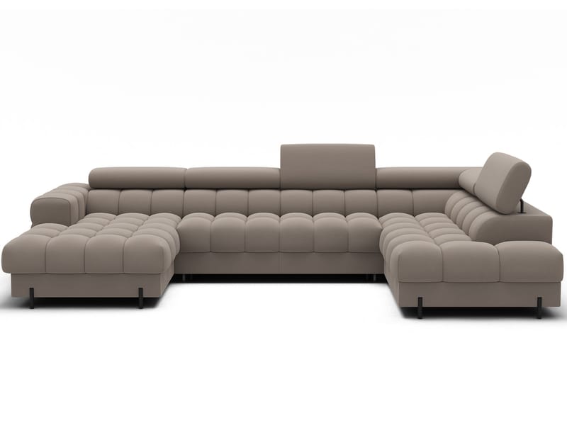 Feraria 6-sits Bubblig Bäddsoffa med Divan och Schäslong förvaring Höger - Sola 18 - Möbler - Soffa - Bäddsoffa - Hörnbäddsoffa