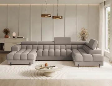 Feraria 6-sits Bubblig Bäddsoffa med Divan och Schäslong förvaring Höger - Sola 18 - Möbler - Soffa - Bäddsoffa - Hörnbäddsoffa