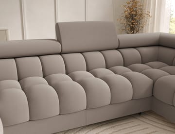 Feraria 6-sits Bubblig Bäddsoffa med Divan och Schäslong förvaring Höger - Sola 18 - Möbler - Soffa - Bäddsoffa - Hörnbäddsoffa