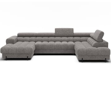 Feraria 6-sits Bubblig Bäddsoffa med Divan och Schäslong förvaring Höger - Pellerito 20 - Möbler - Soffa - Bäddsoffa - Hörnbäddsoffa