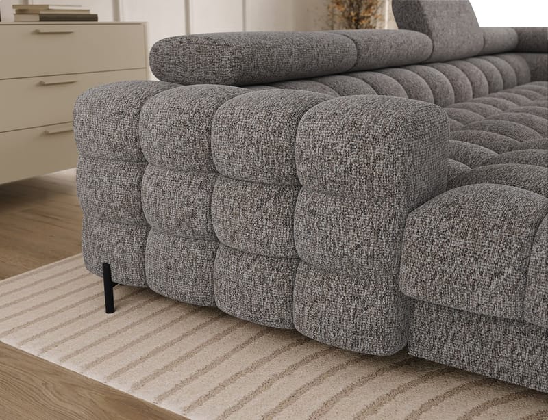 Feraria 6-sits Bubblig Bäddsoffa med Divan och Schäslong förvaring Höger - Pellerito 20 - Möbler - Soffa - Bäddsoffa - Hörnbäddsoffa