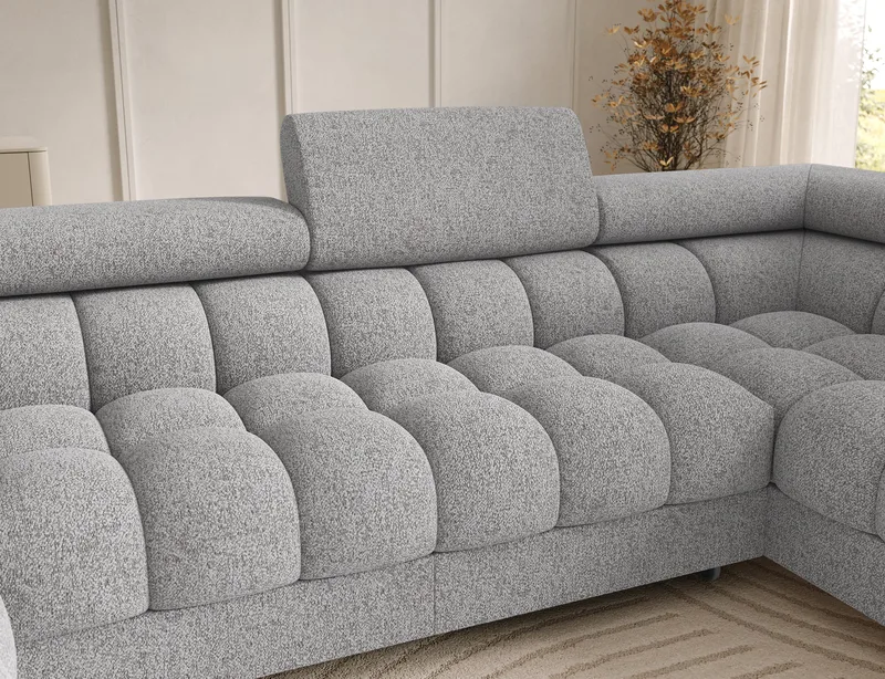 Feraria 6-sits Bubblig Bäddsoffa med Divan och Schäslong förvaring Höger - Pellerito 03 - Möbler - Soffa - Bäddsoffa - Hörnbäddsoffa