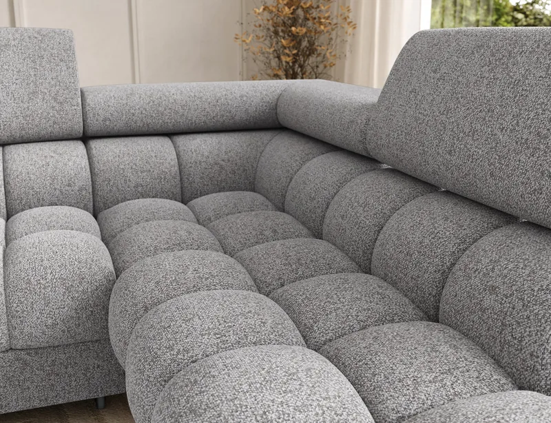 Feraria 6-sits Bubblig Bäddsoffa med Divan och Schäslong förvaring Höger - Pellerito 03 - Möbler - Soffa - Bäddsoffa - Hörnbäddsoffa