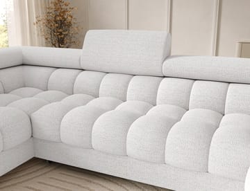 Feraria 6-sits Bubblig Bäddsoffa med Divan och Schäslong förvaring Vänster - Royal 01 - Möbler - Soffa - Bäddsoffa - Hörnbäddsoffa