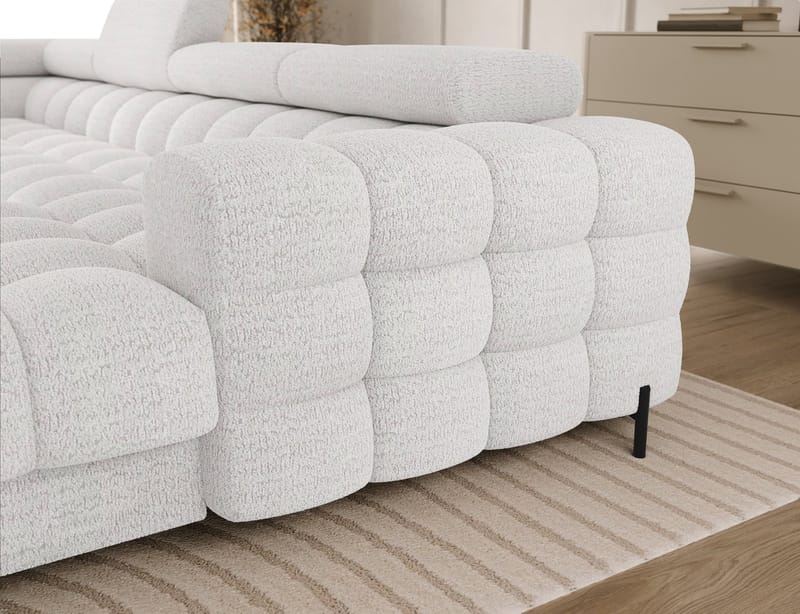Feraria 6-sits Bubblig Bäddsoffa med Divan och Schäslong förvaring Vänster - Royal 01 - Möbler - Soffa - Bäddsoffa - Hörnbäddsoffa