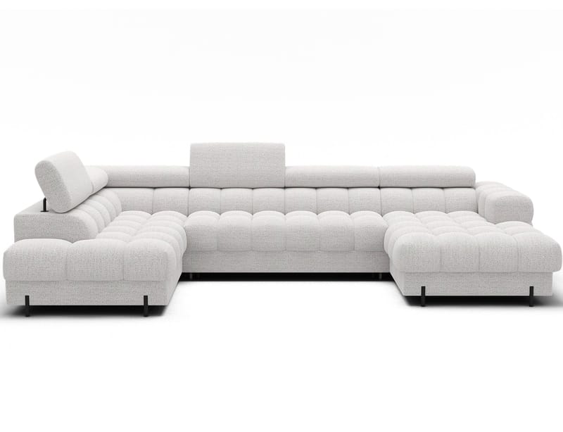 Feraria 6-sits Bubblig Bäddsoffa med Divan och Schäslong förvaring Vänster - Royal 01 - Möbler - Soffa - Bäddsoffa - Hörnbäddsoffa