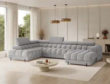 Feraria 6-sits Bubblig Bäddsoffa med Divan och Schäslong förvaring Vänster - Royal 03 - Möbler - Soffa - Bäddsoffa - Hörnbäddsoffa