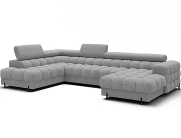 Feraria 6-sits Bubblig Bäddsoffa med Divan och Schäslong förvaring Vänster - Royal 03 - Möbler - Soffa - Bäddsoffa - Hörnbäddsoffa