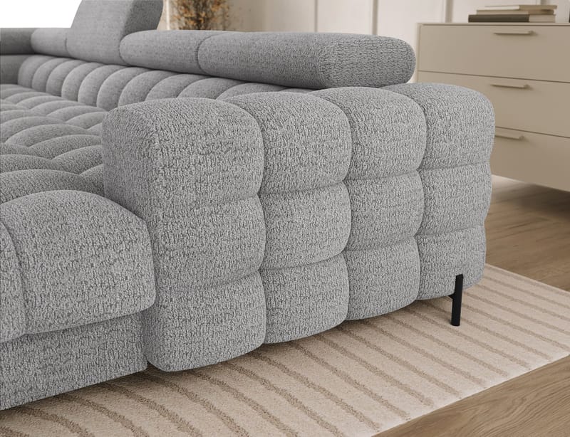 Feraria 6-sits Bubblig Bäddsoffa med Divan och Schäslong förvaring Vänster - Royal 03 - Möbler - Soffa - Bäddsoffa - Hörnbäddsoffa