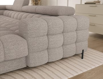 Feraria 6-sits Bubblig Bäddsoffa med Divan och Schäslong förvaring Vänster - Royal 18 - Möbler - Soffa - Bäddsoffa - Hörnbäddsoffa