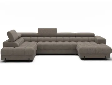 Feraria 6-sits Bubblig Bäddsoffa med Divan och Schäslong förvaring Vänster - Royal 20 - Möbler - Soffa - Bäddsoffa - Hörnbäddsoffa