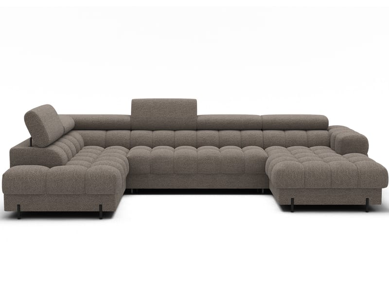 Feraria 6-sits Bubblig Bäddsoffa med Divan och Schäslong förvaring Vänster - Royal 20 - Möbler - Soffa - Bäddsoffa - Hörnbäddsoffa